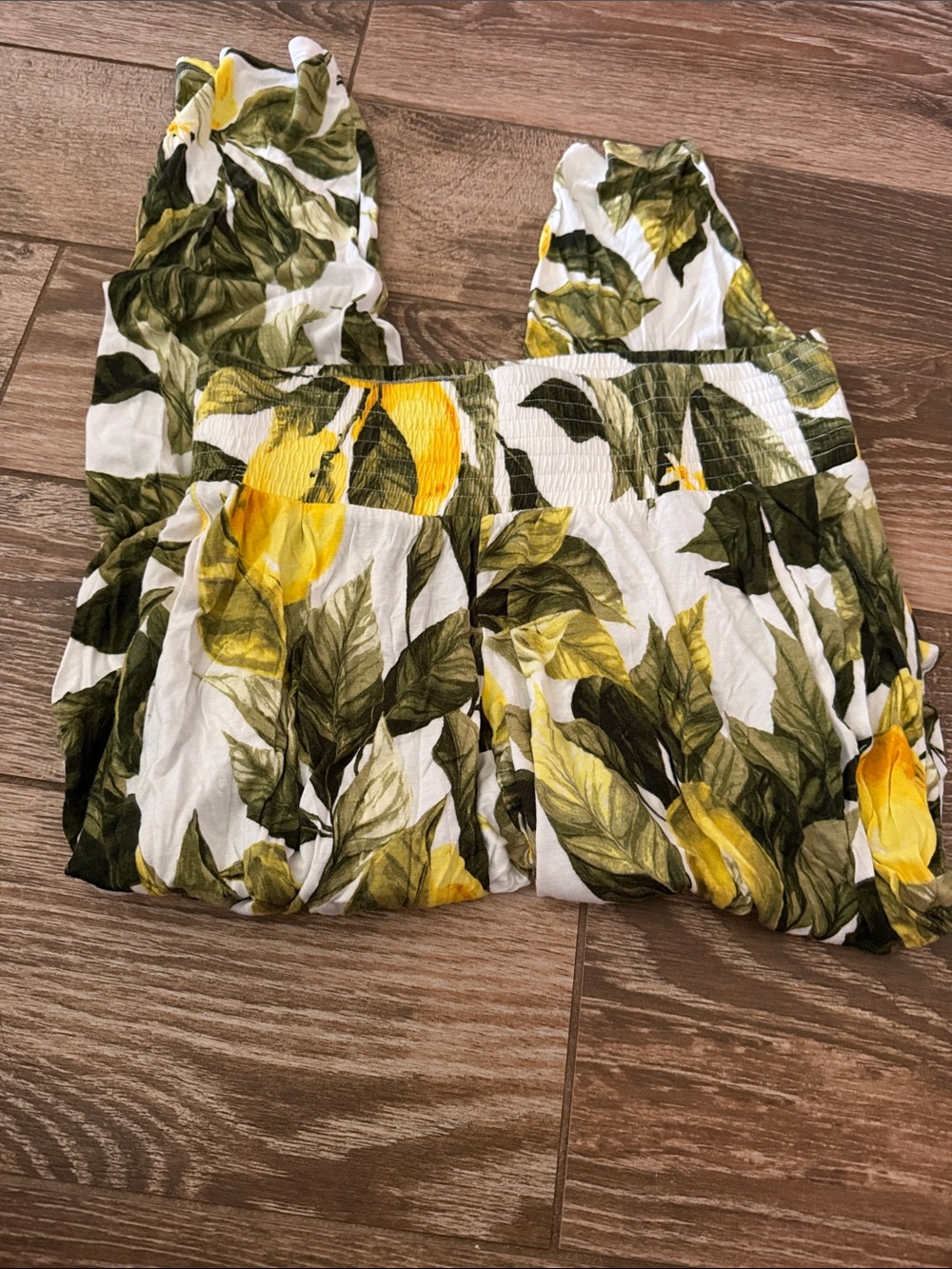 H&M small lemon pants maternity